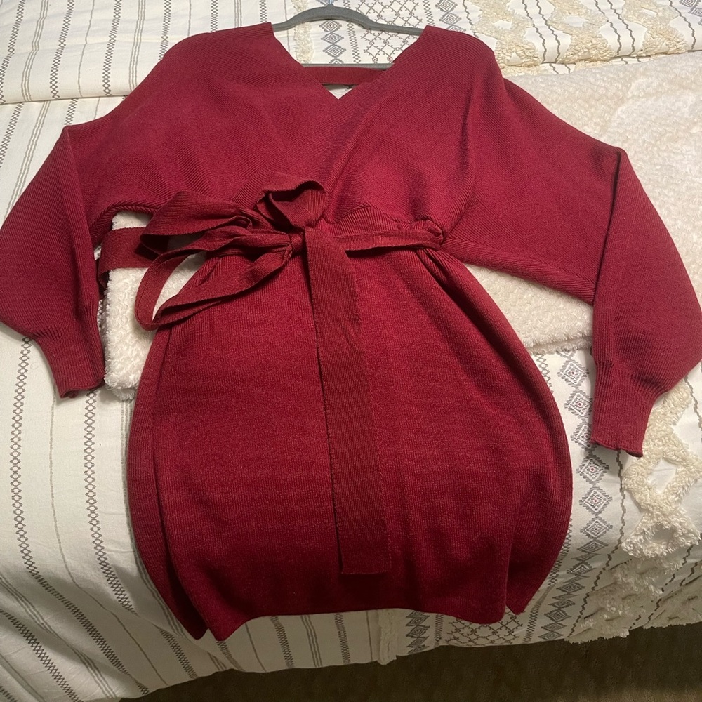 Sweater dress